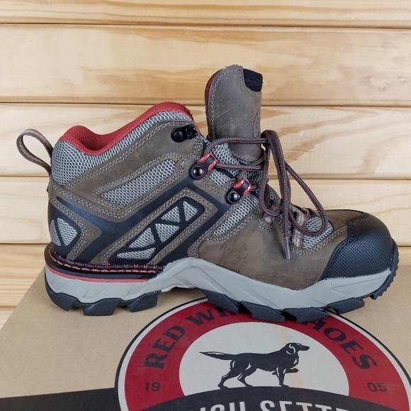 NEW Red Wing Irish Setter Shoes 83212 Crosby 4" Hiker Work Safety Boots Hiking - Picture 9 of 12